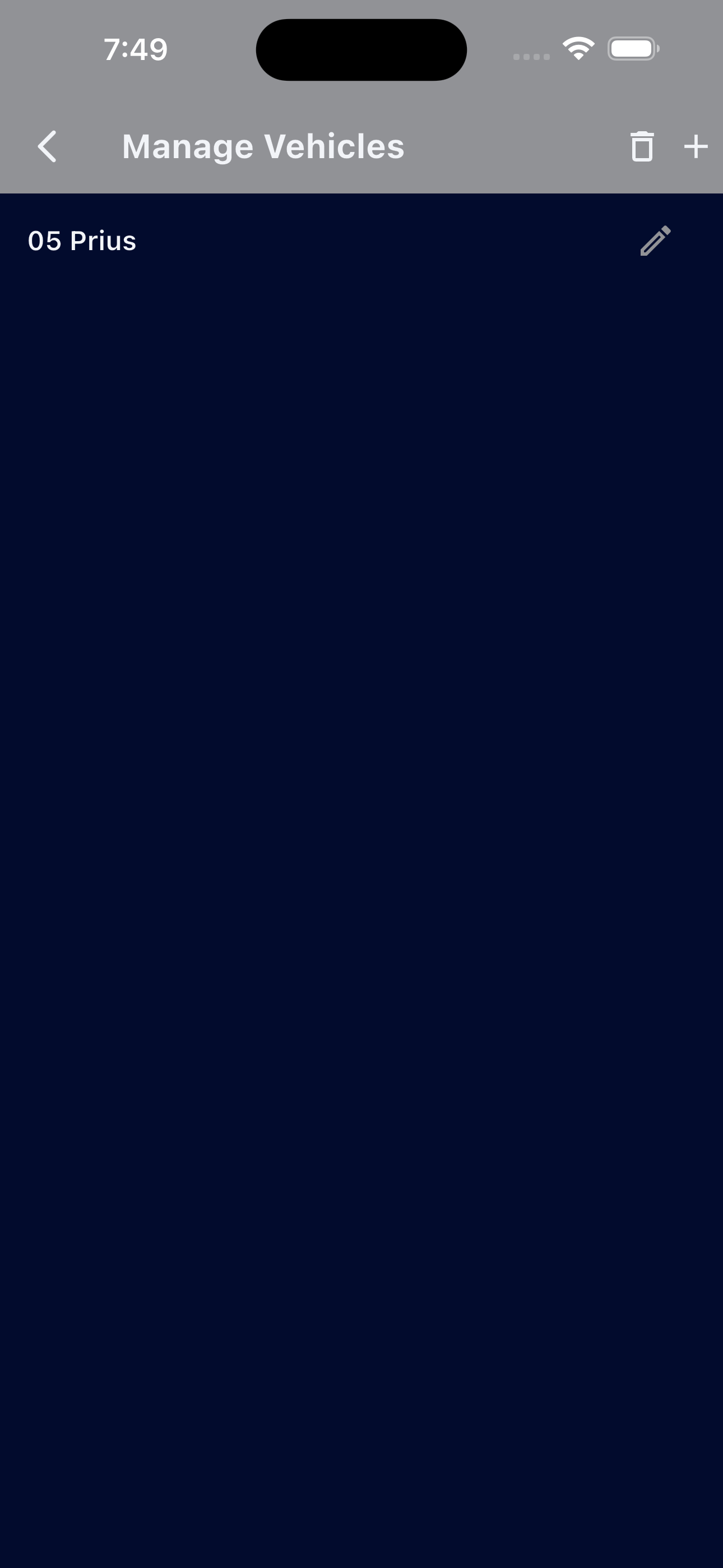 MileHawk app screenshot 3